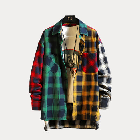 Men Plaid Shirt